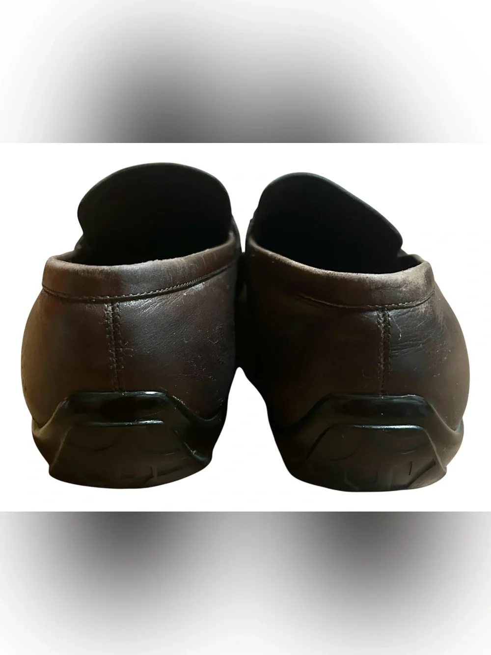 Salvatore Ferragamo Dark Brown Leather Bit Loafers